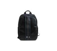 CG MOBILE Backpack BMW BMBP15COMSCAKL 16 Inch Black Carbon Blue Stripes, black, 16"
