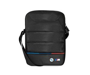 BMW Carbon & PU Nylon Tablet Bag 10" - Black