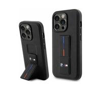 BMW Case Grip Stand Hot Stamp Black - iPhone 14 Pro Max