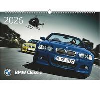BMW Classic Wall Calendar 2026 DE