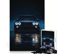 BMW E Night Drive 1000 Piece Jigsaws for Teenagers Puzzle Clear Thinking Mindful Escape Firm Interlock Unique Gift (38X52CM)