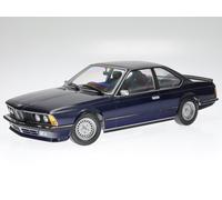 BMW e24 635 CSi 1982 bluemet. diecast model car 155028101 Minichamps 1:18