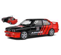 Bmw E30 M3 Drift Team 1990 Black/Red 1:18 Model Solido