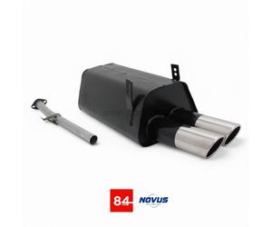 BMW E36 316I/318I Sport Exhaust Silencer 2X76Mm SR-Design 4 Cylinder