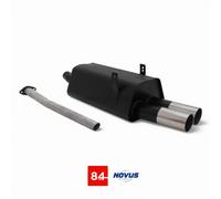BMW E36 320i/323i Sport Rear Exhaust Muffler 2x76mm RL-Design 6-Cylinder
