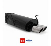 BMW E46 320i/323i/328i Single Flow Sports Rear Silencer 2x76mm MS Design
