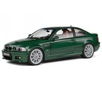 BMW e46 M3 Coupe 2000 Oxford Green diecast model car S1806507 Solido 1:18
