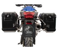 BMW F 800 GS Side Carrier Cutout Xplorer Sideboxes Black BY H&B 2024-