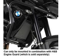 BMW F650GS Twin / F700GS / F800GS Tankguard - Black BY HEPCO & BECKER (2008-17)