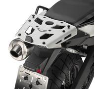 Givi Monokey Bmw F 650/700/800 Gs&f 800 Gs Adventure Top Case Rear Fitting Silver