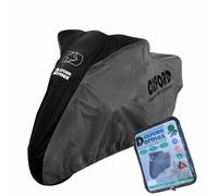 BMW F800GT Oxford Motorcycle Cover Breathable Water Resistant Black Grey