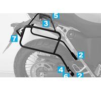 BMW G 650 X Country Side carrier Lock-it Black By Hepco & Becker 2008-2010