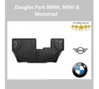 BMW Genuine Rear Floor Mats All Weather 3rd Row Seats 3 SR 7 Seat 51472458558