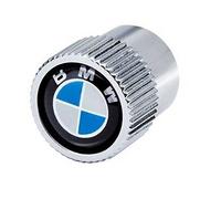 BMW Genuine Factory OEM 36110421544 Valve Stem Caps (Set of 4) Roundel Logo