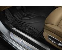 BMW Genuine Front Floor Mats All Weather RHD Black Fits G11 G11 LCI 51472444035