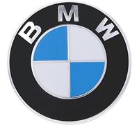 BMW Genuine Hood Roundel Emblem 82 mm for All Model Except Z4 Fits Most Trunk See Description