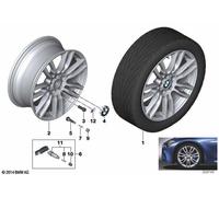 BMW Genuine Light Alloy Wheel Rim Ferric Grey 8J 19" ET 36 Fits F30 36117850020