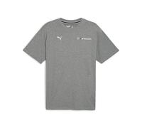 BMW Genuine M Motorsport Logo Mens T Shirt Grey Tee Top Short Sleeve Relaxed Fit, M