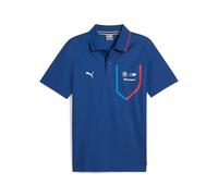 BMW Genuine M Motorsport Mens Polo Shirt Blue Tee Top Short Sleeve Regular Fit