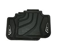 BMW Genuine Rear Floor Mats All Weather Black Silver LHD Fits F48 51472365858