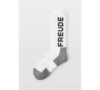 BMW Genuine Socks Mens Gents Freude Branded Sports Warm Winter in White & Grey