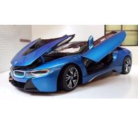 BMW i8 Hybrid White Electric Plug Rastar Diecast 56500 1:24 Scale Model Car BNIB
