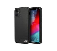 BMW iPhone 12 Mini Case, Black - Smooth imitation leather