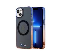 BMW iPhone 14 Case, Gray - Gradient Bumper MagSafe