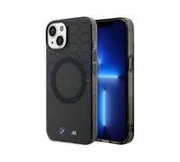 BMW iPhone 14 Case, Gray - Pattern MagSafe