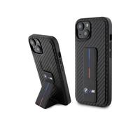 BMW iPhone 15/14/13 Case, Transparent - Grip Stand Smooth & Carbon