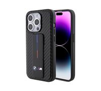 Bmw Bmhcp15lgspcck Iphone 15 Pro 6.1 Grip Stand Smooth&carbon Phone Case