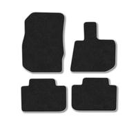 BMW iX3 G08 (2021+) Car Mats Accessories Tailored Fit Carpet Floor Mats Non Slip Grey Trim Accessory Compatible Front Rear Set Anti Slip Full Coverage Granulated Backing Hand-Finished