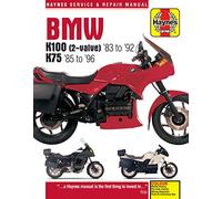 BMW K100 & 75 2-valve Models (83 - 96) Haynes Repair Manual
