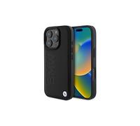 BMW Leather Hot Stamp Case for iPhone 16 Pro Max 6.9" Black
