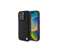 BMW Leather Hot Stamp Case with MagSafe for iPhone 16 Pro Max 6.9" Black