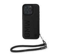 Bmw Leather Signature And Strap Iphone 16 Pro Phone Case
