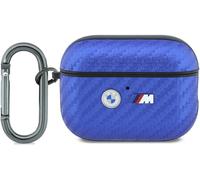 BMW M Carbon Metal Logo Case for AirPods Pro 3 Light Blue - BMAP326PCILB