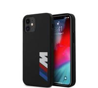 BMW M Collection Liquid Silicone Case Printed Big Logo for iPhone 12 Mini (5.4") - Black