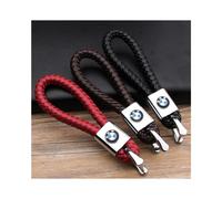 BMW M Power Leather Key Ring - Car Logo Keychain in Black, Brown or Red