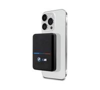 BMW M Powerbank 3000mAh, Black - Inductive + Cable, For MagSafe