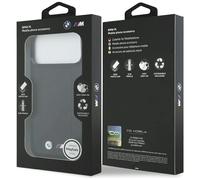BMW M Quilted Logo Case with MagSafe for iPhone 17 Pro Max 6.9" Black - BMHMP17X25PSECHK