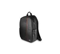 BMW M Series Carbon Red Stripe Laptop Backpack for 16" Black - BMBP15COCAPRBK