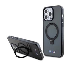 BMW M Series Hardcase Ring Stand MagSafe for iphone 15 Pro Max Black