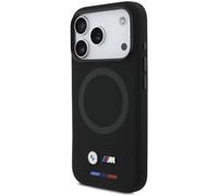 CG MOBILE BMW M Silicone Logo Compatible with MagSafe Case for iPhone 17 Pro (Black)