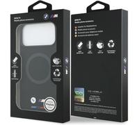 CG MOBILE BMW M Silicone Logo Compatible with MagSafe Case for iPhone 17 Pro Max (Black)