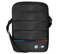 BMW Carbon Tricolour 10 Inch Tablet Bag, Black, Unisex, Messenger, Adults