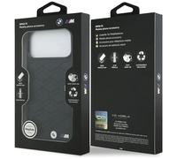 BMW M Shape Logo Case with MagSafe for iPhone 17 Pro Max 6.9" Black - BMHMP17X25PSECGK