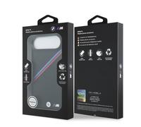 CG MOBILE BMW M Tricolor Metal Logo, Compatible with MagSafe Case for iPhone 17 Air (Black)