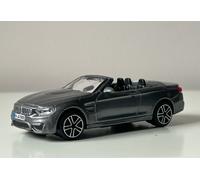 BMW M4 Germany Sports Car Model Diecast Silver 1:43 Scale Bburago