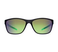 Rectangle Matte Black Green Mirror BS0036 BMW Black One Size